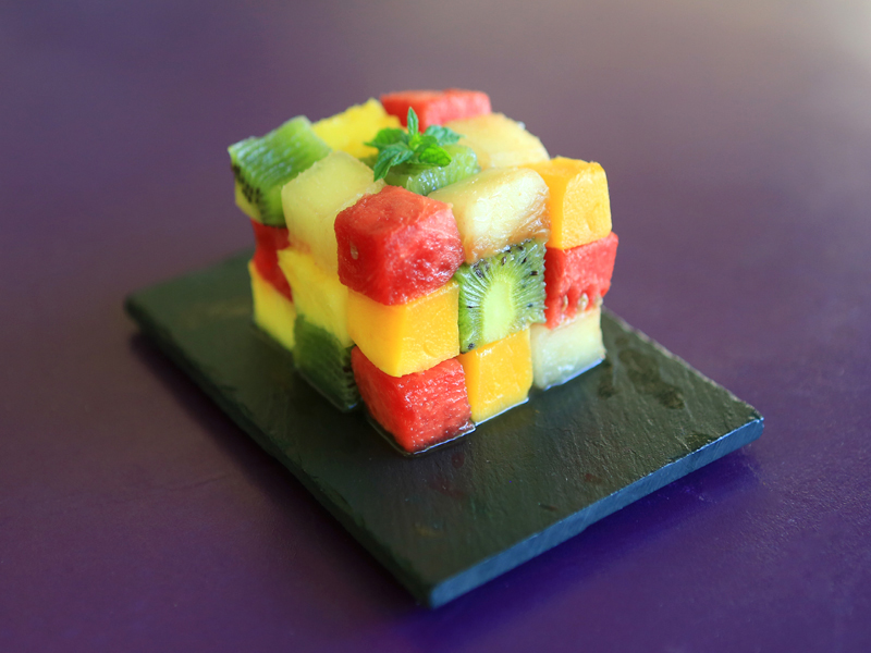 Rubik’s cube de fruits